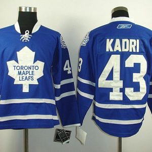 Maple Leafs #43 Nazem Kadri Stitched Blue Jersey