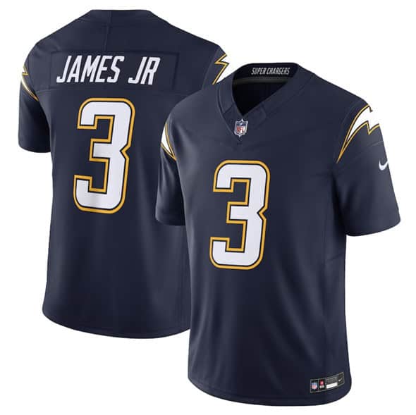 Los Angeles Chargers #3 Derwin James Jr. Navy 2025 F.U.S.E. Alternate Vapor Limited Football Stitched Jersey