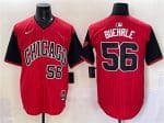 Chicago White Sox #56 Mark Buehrle Red Black 2025 City Connect Limited Stitched Jersey