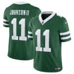 New York Jets #11 Jermaine Johnson Green 2023 F.U.S.E Throwback Limited Stitched Jersey