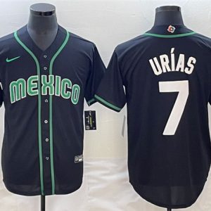 Mexico Custom 2023 Black World Classic Stitched Jersey