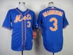 Mets #3 Curtis Granderson Blue Alternate Home Cool Base Stitched Jersey