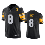 Pittsburgh Steelers #8 Kenny Pickett Black 2023 50th Anniversary Vapor Untouchable Limited Jersey
