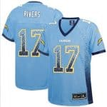Los Angeles Chargers #17 Philip Rivers Drift Fashion Color Rush Stitched Jersey