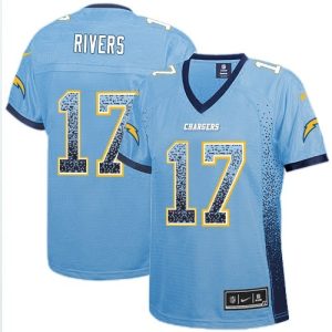 Los Angeles Chargers #17 Philip Rivers Drift Fashion Color Rush Stitched Jersey