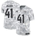Jacksonville Jaguars #41 Josh Hines-Allen Arctic Camo 2024 F.U.S.E. Salute To Service Limited Stitched Jersey