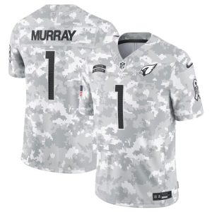 Arizona Cardinals #1 Kyler Murray Arctic Camo 2024 F.U.S.E. Salute To Service Limited Stitched Jersey