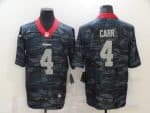Las Vegas Raiders #4 Derek Carr Camo Limited Stitched Jersey