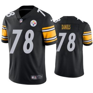 Pittsburgh Steelers #78 James Daniels Black Vapor Untouchable Limited Stitched Jersey