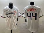 Houston Astros #44 Yordan Alvarez White 2025 City Connect Limited Stitched Jersey