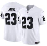 Las Vegas Raiders #23 Dylan Laube White F.U.S.E. Vapor Stitched Jersey