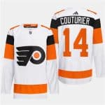 Philadelphia Flyers #14 Sean Couturier White 2024 Stadium Series Stitched Jersey