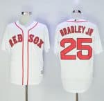 Red Sox #25 Jackie Bradley Jr White New Cool Base Stitched Jersey