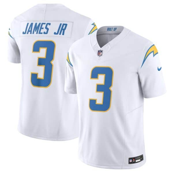 Los Angeles Chargers #3 Derwin James Jr. White 2025 F.U.S.E. Vapor Untouchable Limited Stitched Jersey