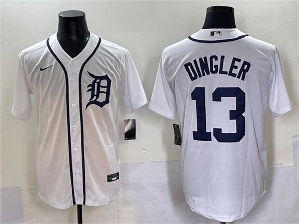 Detroit Tigers #13 Dillon Dingler Cool Base Stitched Jersey