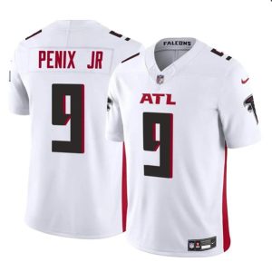 Atlanta Falcons #9 Michael Penix Jr White 2024 Draft F.U.S.E. Vapor Untouchable Limited Stitched Jersey