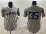 New York Yankees #35 Cody Bellinger Gray Cool Base Stitched Jersey