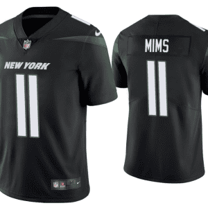 New York Jets #11 Denzel Mims Black Vapor Untouchable Stitched Jersey