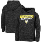 Pittsburgh Penguins Black Logo Scuba Pullover Hoodie