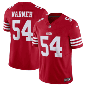 San Francisco 49ers #54 Fred Warner Red 2023 F.U.S.E. Vapor Untouchable Limited Stitched Jersey