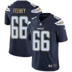 Los Angeles Chargers #66 Dan Feeney Navy Blue Vapor Untouchable Limited Stitched Jersey