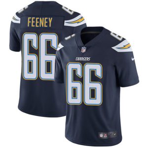 Los Angeles Chargers #66 Dan Feeney Navy Blue Vapor Untouchable Limited Stitched Jersey