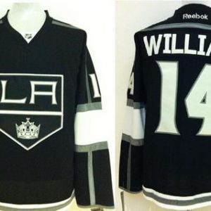 Kings #14 Justin Williams Black Stitched Jersey