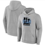 Utah Club Gray Tertiary Pullover Hoodie