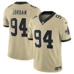 New Orleans Saints #94 Cameron Jordan Gold 2025 F.U.S.E. Alternate Vapor Limited Football Stitched Jersey