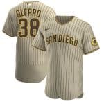 San Diego Padres #38 Jorge Alfaro Tan Flex Base Stitched Baseball Jersey