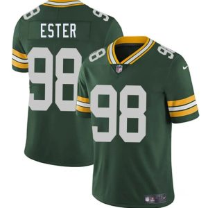 Green Bay Packers #98 James Ester Green 2025 Vapor Untouchable Limited Stitched Jersey