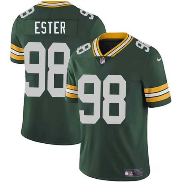 Green Bay Packers #98 James Ester Green 2025 Vapor Untouchable Limited Stitched Jersey