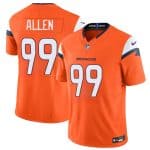 Denver Broncos #99 Zach Allen Orange 2024 F.U.S.E. Vapor Limited Stitched Jersey