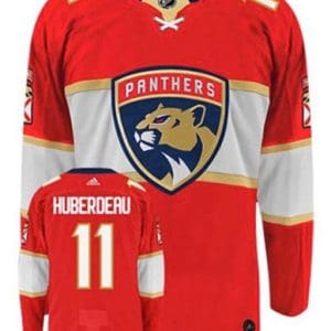 Florida Panthers ##11 Jonathan Huberdeau Red Stitched Jersey
