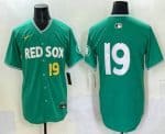 Boston Red Sox #19 Roman Anthony Green 2025 City Connect Limited Jersey