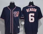 Nationals #6 Anthony Rendon Navy Blue New Cool Base Stitched Jersey
