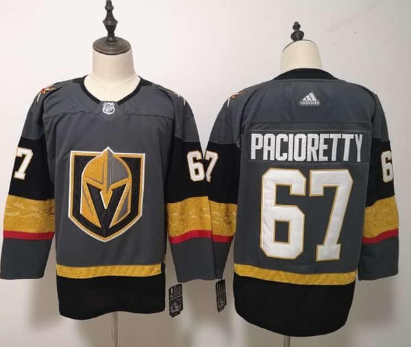 Vegas Golden Knights #67 Max Pacioretty Gray Stitched Adidas Jersey