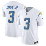 Los Angeles Chargers #3 Derwin James Jr. White 2025 F.U.S.E. Vapor Untouchable Limited Stitched Jersey