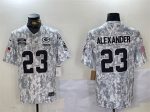 Green Bay Packers #23 Jaire Alexander 2024 F.U.S.E. Arctic Camo Salute To Service Limited Stitched Jersey