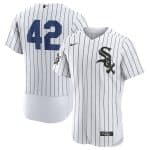 Chicago White Sox #42 Jackie Robinson White Flex Base Stitched Jersey