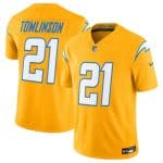 Los Angeles Chargers #21 LaDainian Tomlinson Gold 2025 F.U.S.E. Alternate Vapor Limited Stitched Jersey