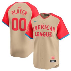 American League Customized Cream 2024 All-Star Limited Stitched Jersey