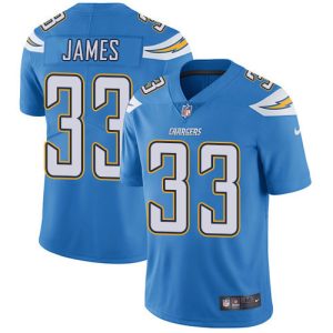 Los Angeles Chargers #33 Derwin James Blue Vapor Untouchable Limited Stitched Jersey