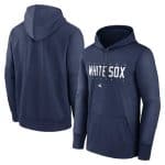 Chicago White Sox Navy Pregame Performance Pullover Hoodie