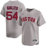 Boston Red Sox #54 Lucas Giolito Gray 2024 Away Limited Stitched Jersey