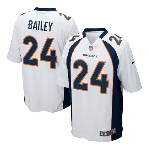 Denver Broncos #24 Champ Bailey White Vapor Untouchable Limited Stitched Jersey