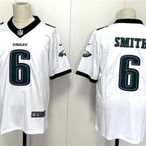 Philadelphia Eagles #6 DeVonta Smith White 2024 New Vapor Untouchable Limited Football Stitched Jersey
