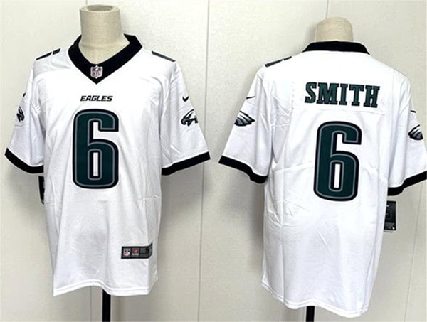 Philadelphia Eagles #6 DeVonta Smith White 2024 New Vapor Untouchable Limited Football Stitched Jersey