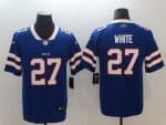 Bills #27 Tre'Davious White Royal Vapor Untouchable Limited Stitched Jersey