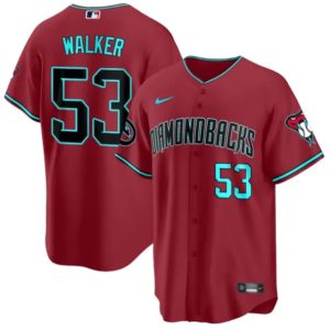 Arizona Diamondbacks #53 Christian Walker Red 2024 Cool Base Stitched Jersey